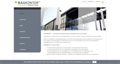 Desktop Screenshot of baukontor-hrp.com